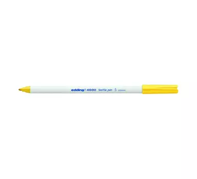 Маркер для текстиля Edding "4600" 1 мм желтый