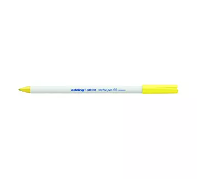Маркер для текстиля Edding "4600" 1 мм желтый флуоресценный