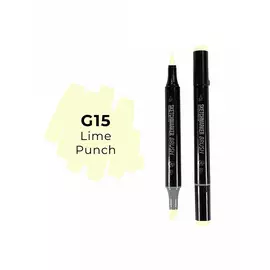 Маркер двухсторонний на спиртовой основе Sketchmarker Brush Цвет Лаймовый пунш