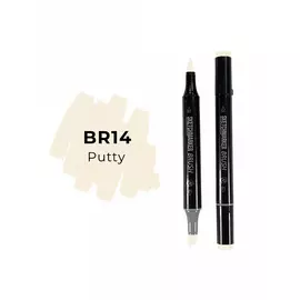 Маркер двухсторонний на спиртовой основе Sketchmarker Brush Цвет Шпатлевка