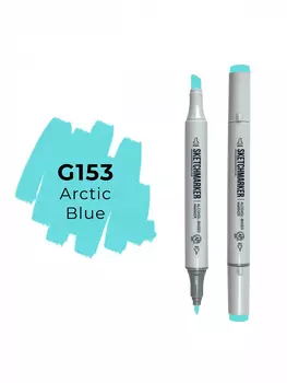 Маркер двухсторонний на спиртовой основе Sketchmarker Цвет Арктический голубой