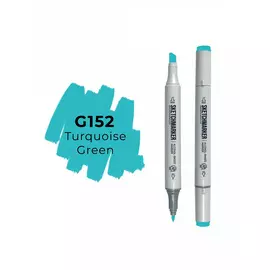 Маркер двухсторонний на спиртовой основе Sketchmarker Цвет Бирюзово-зеленый