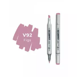 Маркер двухсторонний на спиртовой основе Sketchmarker Цвет Инжир