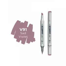 Маркер двухсторонний на спиртовой основе Sketchmarker Цвет Тусклый фиолетовый