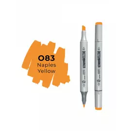 Маркер двухсторонний на спиртовой основе Sketchmarker Цвет Желтый Неаполь