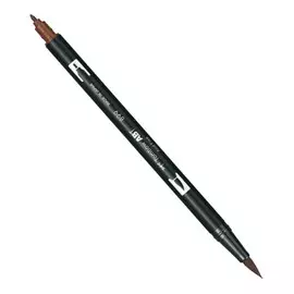 Маркер-кисть двусторонний на водной основе Tombow ABT 899 красное дерево