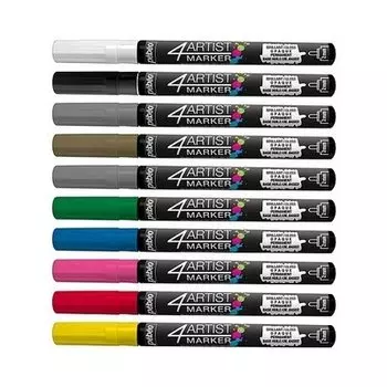 Маркер масляный Pebeo "4 Artist Marker" 2 мм круглый