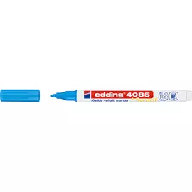 Маркер меловой Edding "4085" 1-2 мм с круглым наконечником, голубой