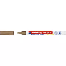 Маркер меловой Edding "4085" 1-2 мм с круглым наконечником, медный