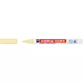 Маркер меловой Edding "4085" 1-2 мм с круглым наконечником, желтый