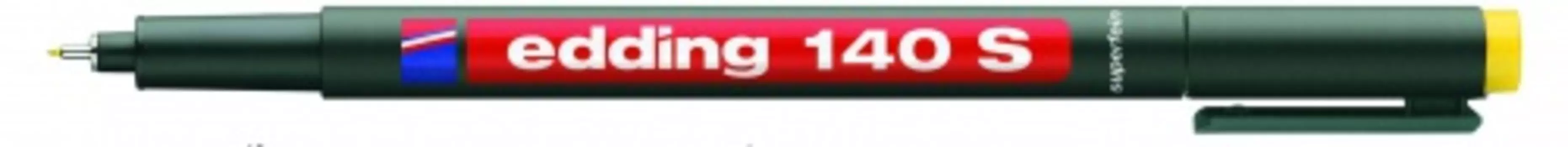 Маркер перманентный Edding "140" 0,3 мм для проектов, желтый