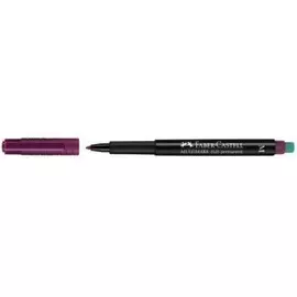 Маркер перманентный Faber-Castell "Multimark" 1 мм, фиолетовый