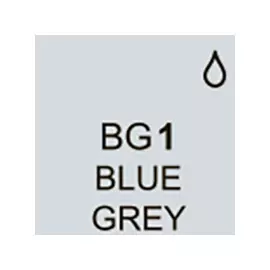 Маркер спиртовой BRUSH Touch Twin цв. BG1 серо-синий