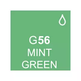 Маркер спиртовой BRUSH Touch Twin цв. G56 зеленая мята