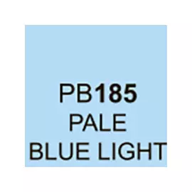 Маркер спиртовой BRUSH Touch Twin цв. PB185 бледный светло-синий