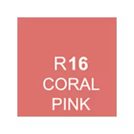 Маркер спиртовой BRUSH Touch Twin цв. R16 розовый коралл