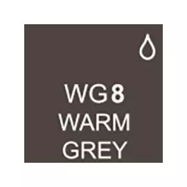 Маркер спиртовой BRUSH Touch Twin цв. WG8 тёплый серый