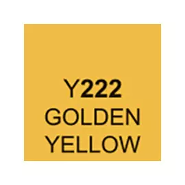 Маркер спиртовой BRUSH Touch Twin цв. Y222 золотистый жёлтый