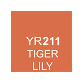 Маркер спиртовой BRUSH Touch Twin цв. YR211 тигровая лилия