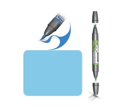 Маркер спиртовой FLEXMARKER цв. B237 небесно-голубой