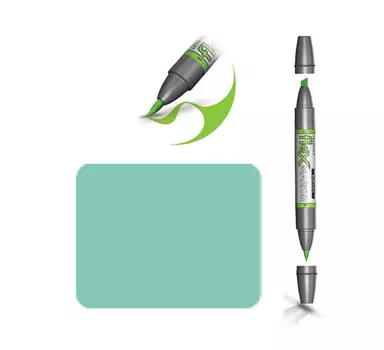 Маркер спиртовой FLEXMARKER цв. G817 зеленый мягкий