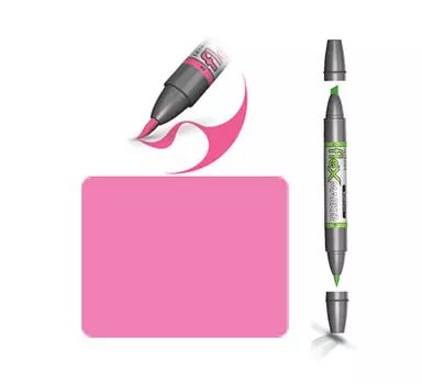 Маркер спиртовой FLEXMARKER цв. M337 розовый матовый
