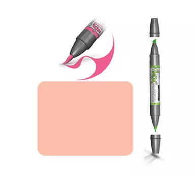 Маркер спиртовой FLEXMARKER цв. O228 розовый солнечный