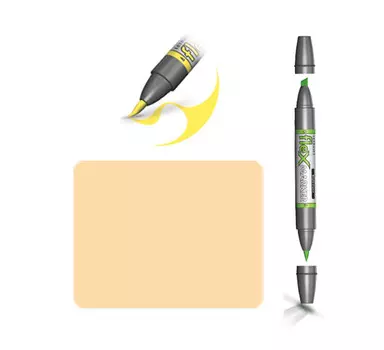 Маркер спиртовой FLEXMARKER цв. O929 ваниль