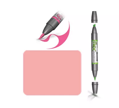 Маркер спиртовой FLEXMARKER цв. R438 розовый коктель