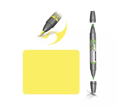 Маркер спиртовой FLEXMARKER цв. Y337 желтый тюльпан