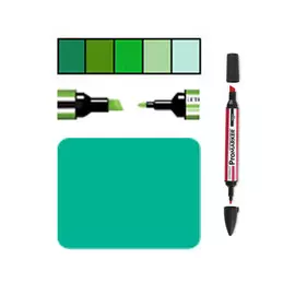 Маркер спиртовой PROMARKER цв. G847 зеленый