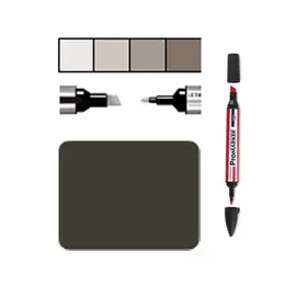 Маркер спиртовой PROMARKER цв. XB черный