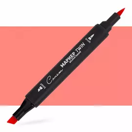 Маркер спиртовой Сонет "TWIN Brush" Кораллово-розовый