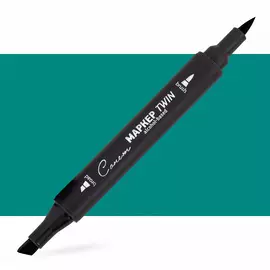 Маркер спиртовой Сонет "TWIN Brush" Лесной зеленый