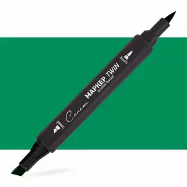 Маркер спиртовой Сонет "TWIN Brush" Нефритово-зеленый