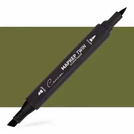 Маркер спиртовой Сонет "TWIN Brush" Оливин