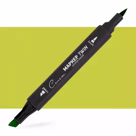 Маркер спиртовой Сонет "TWIN Brush" Шартрез зеленый