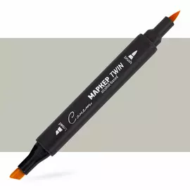 Маркер спиртовой Сонет "TWIN Brush" Тусклый зеленый