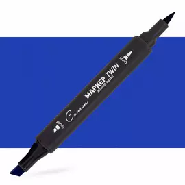 Маркер спиртовой Сонет "TWIN Brush" Ультрамарин