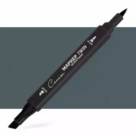 Маркер спиртовой Сонет "TWIN Brush" Зелено-серый 7