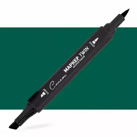 Маркер спиртовой Сонет "TWIN Brush" Зеленый мох