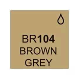 Маркер спиртовой Touch Twin цв. BR104 серо-коричневый