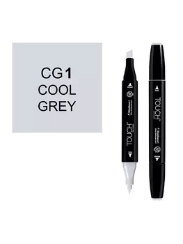 Маркер спиртовой Touch Twin цв. CG1 холодный серый
