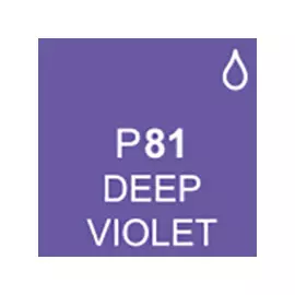 Маркер спиртовой Touch Twin цв. P81 глубокий фиолетовый