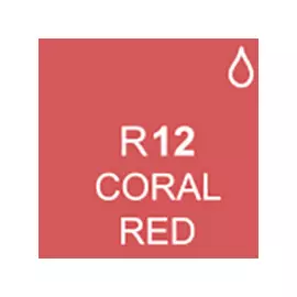 Маркер спиртовой Touch Twin цв. R12 красный коралл