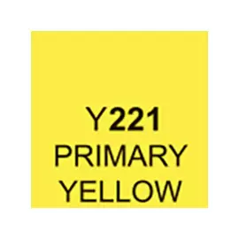 Маркер спиртовой Touch Twin цв. Y221 жёлтый начальный