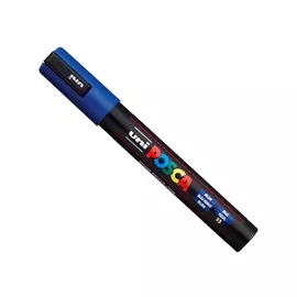 Маркер UNI "POSCA" PC-5M, 1,8-2,5 мм, наконечник пулевидный, цвет синий