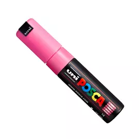 Маркер UNI "POSCA" PC-7M, 4,5-5,5 мм, наконечник пулевидный, цвет розовый