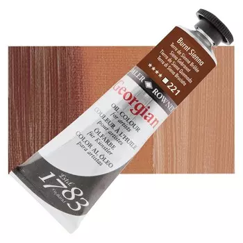 Масло Daler-Rowney "GEORGIAN" 38 мл, Сиена жженая