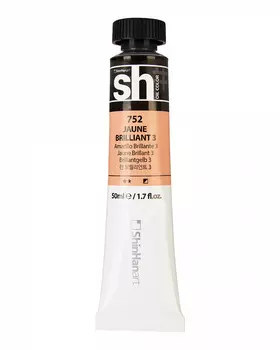 Масло ShinHanart "Sh" туба 50 мл №752 Желтый бриллиантовый 3